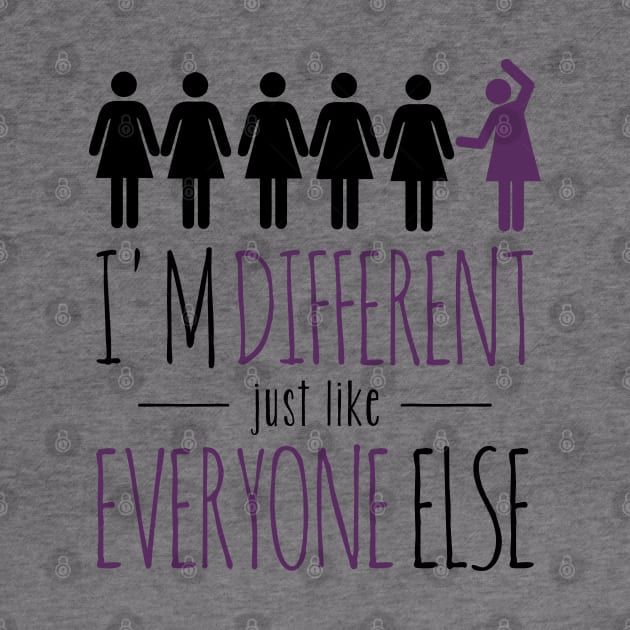 I'm different just like everyone else (ladies) by Those Conspiracy Guys